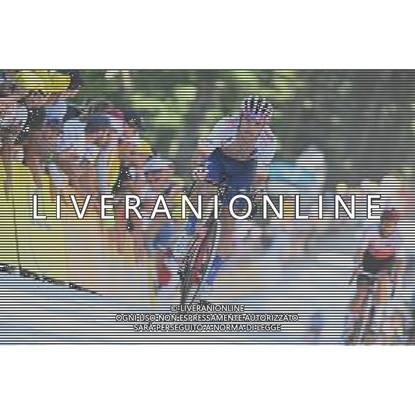 08-07-2022 Tour De France; Tappa 07 Tomblaine - La Super Planche Des Belles Filles; 2022, Totalenergie; Latour, Pierre Roger; La Super Planche Des Belles Filles; ©SIROTTI/AGENZIA ALDO LIVERANI SAS