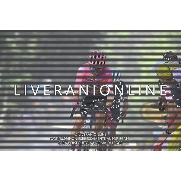 08-07-2022 Tour De France; Tappa 07 Tomblaine - La Super Planche Des Belles Filles; 2022, Ef Education - Easypost; Guerreiro, Ruben; La Super Planche Des Belles Filles; ©SIROTTI/AGENZIA ALDO LIVERANI SAS