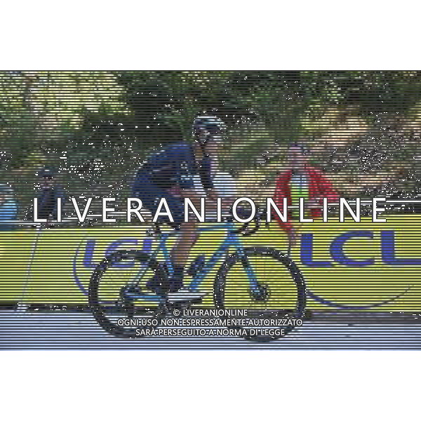 08-07-2022 Tour De France; Tappa 07 Tomblaine - La Super Planche Des Belles Filles; 2022, Movistar; Verona Quintanilla, Carlos; La Super Planche Des Belles Filles; ©SIROTTI/AGENZIA ALDO LIVERANI SAS