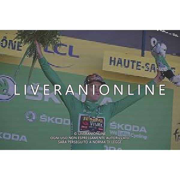 08-07-2022 Tour De France; Tappa 07 Tomblaine - La Super Planche Des Belles Filles; 2022, Jumbo - Visma; Van Aert, Wout; La Super Planche Des Belles Filles; ©SIROTTI/AGENZIA ALDO LIVERANI SAS