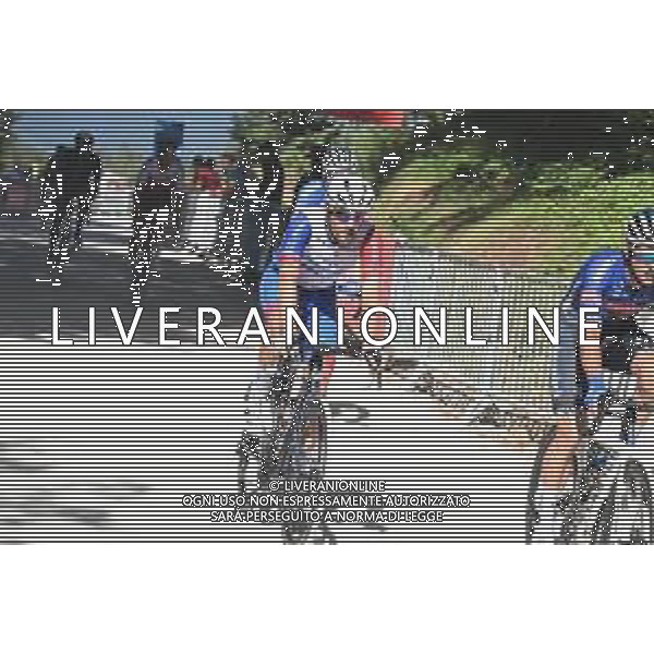 08-07-2022 Tour De France; Tappa 07 Tomblaine - La Super Planche Des Belles Filles; 2022, Groupama - Fdj; Le Gac, Olivier; La Super Planche Des Belles Filles; ©SIROTTI/AGENZIA ALDO LIVERANI SAS