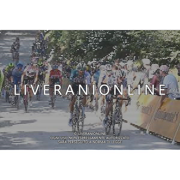 08-07-2022 Tour De France; Tappa 07 Tomblaine - La Super Planche Des Belles Filles; 2022, Bora - Hansgrohe; Haller, Marco; Grosschartner, Felix; La Super Planche Des Belles Filles; ©SIROTTI/AGENZIA ALDO LIVERANI SAS