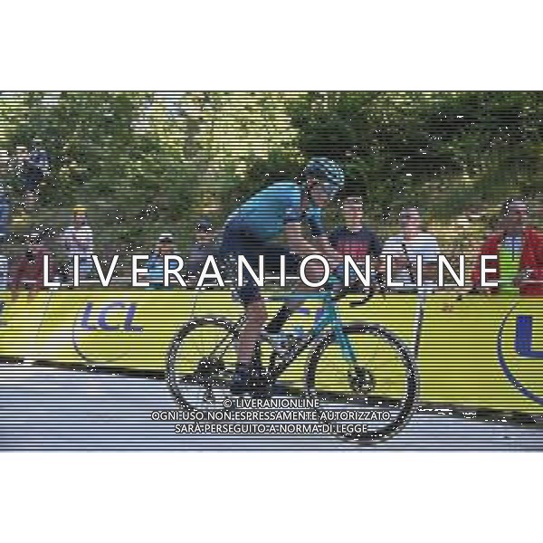 08-07-2022 Tour De France; Tappa 07 Tomblaine - La Super Planche Des Belles Filles; 2022, Astana - Qazaqstan; Dombrowski, Joseph Lloyd; La Super Planche Des Belles Filles; ©SIROTTI/AGENZIA ALDO LIVERANI SAS