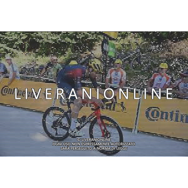 08-07-2022 Tour De France; Tappa 07 Tomblaine - La Super Planche Des Belles Filles; 2022, Ineos - Grenadiers; Ganna, Filippo; La Super Planche Des Belles Filles; ©SIROTTI/AGENZIA ALDO LIVERANI SAS