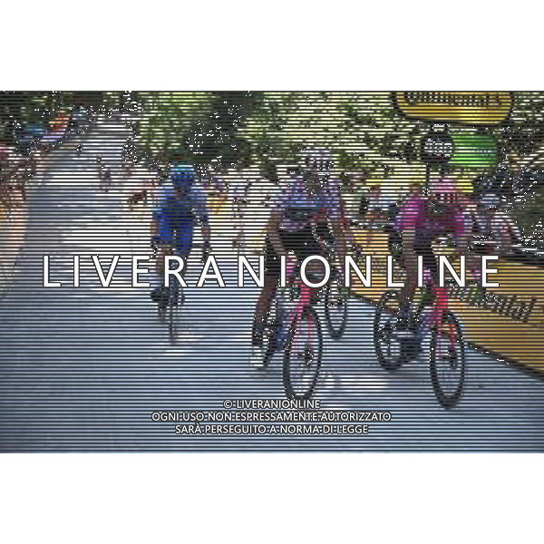 08-07-2022 Tour De France; Tappa 07 Tomblaine - La Super Planche Des Belles Filles; 2022, Ef Education - Easypost; Nielsen Magnus, Cort; La Super Planche Des Belles Filles; ©SIROTTI/AGENZIA ALDO LIVERANI SAS