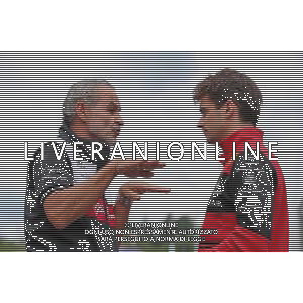 (L to R): Beat Zehnder (SUI) Alfa Romeo F1 Team Manager with Charles Leclerc (MON) Ferrari. 09.07.2022. Formula 1 World Championship, Rd 11, Austrian Grand Prix, Spielberg, Austria, Sprint Day. - www.xpbimages.com, EMail: requests@xpbimages.com © Copyright: Coates / XPB Images/AGENZIA ALDO LIVERANI SAS - ITALY ONLY EDITORIAL USE ONLY