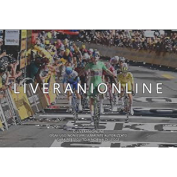 09-07-2022 Tour De France; Tappa 08 Dole - Lausanne; 2022, Jumbo - Visma; Van Aert, Wout; Lausanne; ©SIROTTI/AGENZIA ALDO LIVERANI SAS