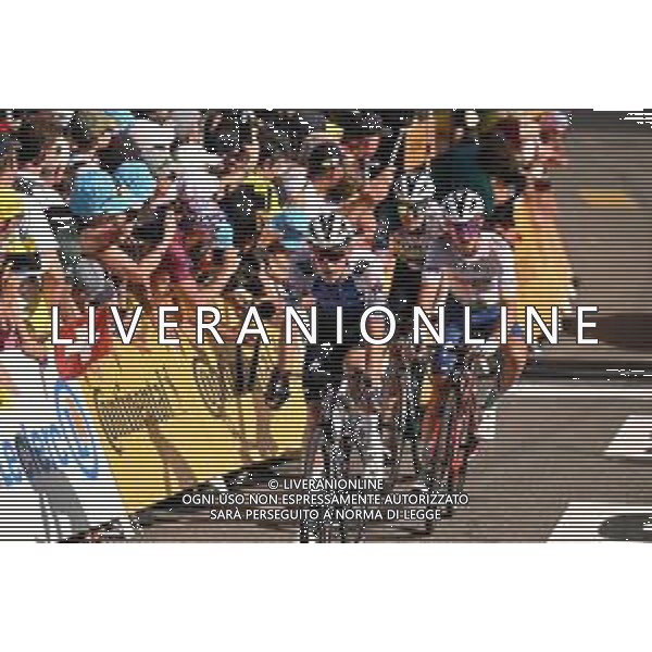 09-07-2022 Tour De France; Tappa 08 Dole - Lausanne; 2022, Quick Step - Alpha Vinyl; Honore, Mikkel Frolich; Lausanne; ©SIROTTI/AGENZIA ALDO LIVERANI SAS