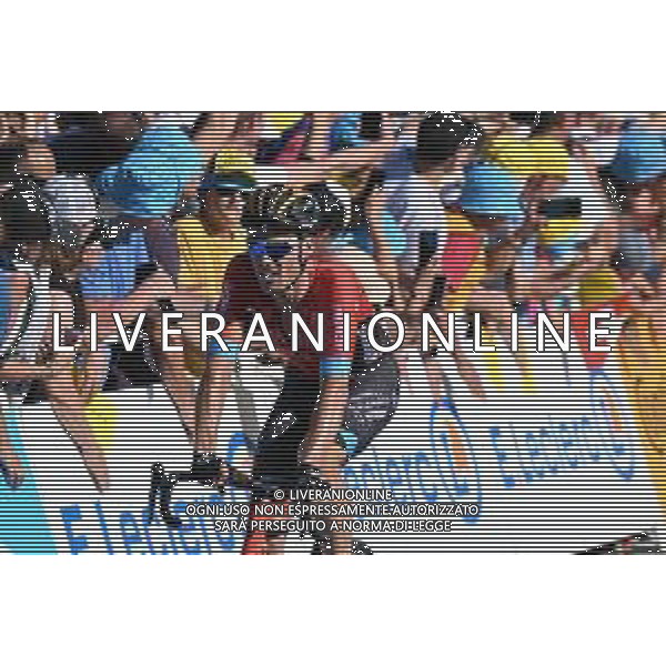 09-07-2022 Tour De France; Tappa 08 Dole - Lausanne; 2022, Bahrain - Victorious; Sanchez Leon, Luis Gil; Lausanne; ©SIROTTI/AGENZIA ALDO LIVERANI SAS