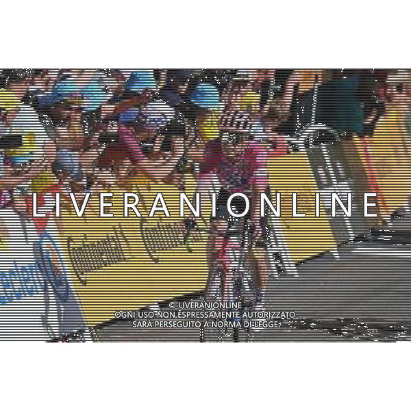 09-07-2022 Tour De France; Tappa 08 Dole - Lausanne; 2022, Ef Education - Easypost; Uran, Rigoberto; Lausanne; ©SIROTTI/AGENZIA ALDO LIVERANI SAS