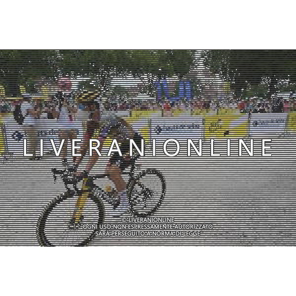 09-07-2022 Tour De France; Tappa 08 Dole - Lausanne; 2022, Jumbo - Visma; Roglic, Primoz; Dole; ©SIROTTI/AGENZIA ALDO LIVERANI SAS