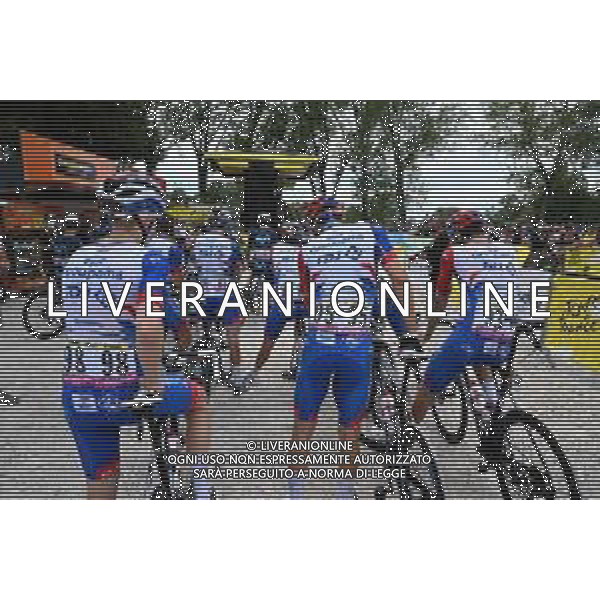 09-07-2022 Tour De France; Tappa 08 Dole - Lausanne; 2022, Groupama - Fdj; Dole; ©SIROTTI/AGENZIA ALDO LIVERANI SAS