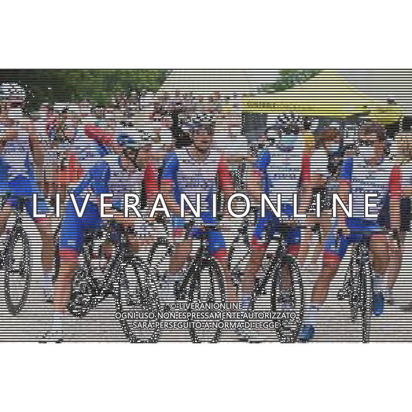 09-07-2022 Tour De France; Tappa 08 Dole - Lausanne; 2022, Groupama - Fdj; Dole; ©SIROTTI/AGENZIA ALDO LIVERANI SAS
