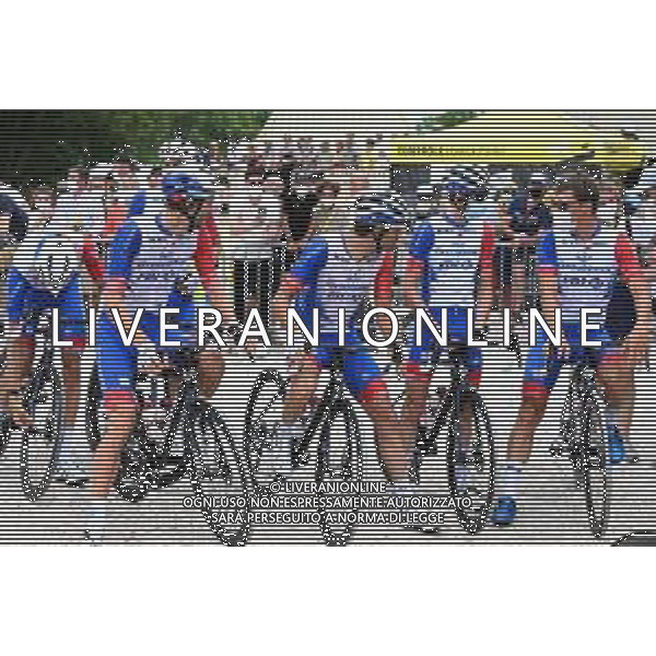 09-07-2022 Tour De France; Tappa 08 Dole - Lausanne; 2022, Groupama - Fdj; Dole; ©SIROTTI/AGENZIA ALDO LIVERANI SAS