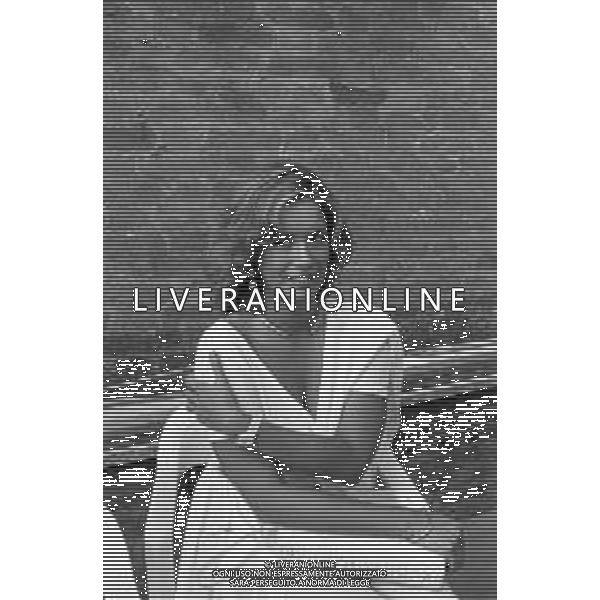 RETROSPETTIVA TIZIANA PINI ATTRICE NELLA FOTO A VENEZIA NEL 1983 ©Archivio Giovanni Liverani/AGENZIA ALDO LIVERANI SAS