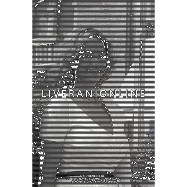 RETROSPETTIVA TIZIANA PINI ATTRICE NELLA FOTO A VENEZIA NEL 1983 ©Archivio Giovanni Liverani/AGENZIA ALDO LIVERANI SAS