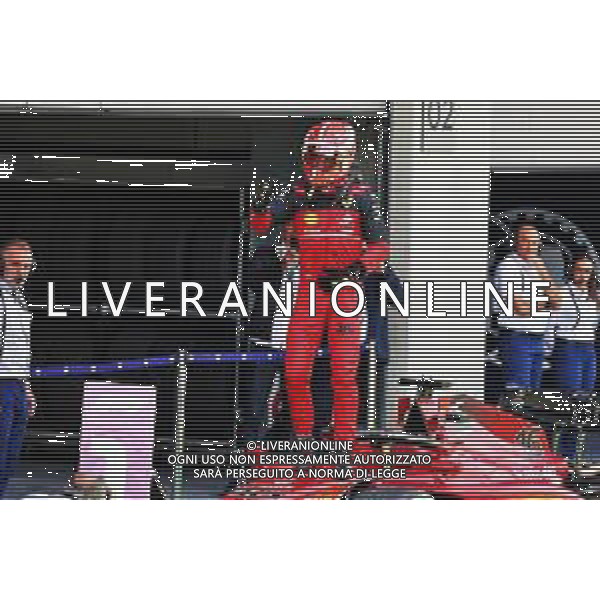 Race winner Charles Leclerc (MON) Ferrari celebrates in parc ferme. 10.07.2022. Formula 1 World Championship, Rd 11, Austrian Grand Prix, Spielberg, Austria, Race Day. - www.xpbimages.com, EMail: requests@xpbimages.com © Copyright: Batchelor / XPB Images/AGENZIA ALDO LIVERANI SAS - ITALY ONLY EDITORIAL USE ONLY