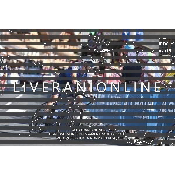 10-07-2022 Tour De France; Tappa 09 Aigle - Chatel; 2022, Quick Step - Alpha Vinyl; Cattaneo, Mattia; Chatel; FOTO STEFANO SIROTTI-AG ALDO LIVERANI SAS