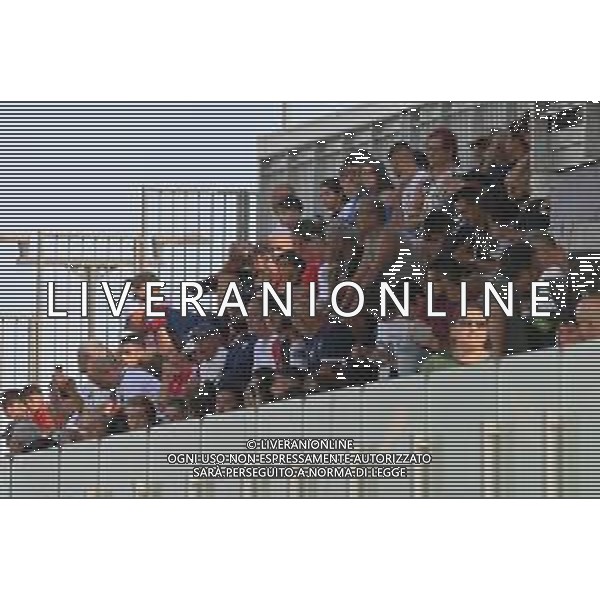 10-7-2022. Cagliari Calcio-Rappresentativa sarda, amichevole pre campionato 2022-2023, presso centro sportivo Asseminello, Assemini, Cagliari. Partita aperta ai tifosi. Foto Salvatore Moi/Aldo Liverani sas. Nella foto: Tifosi Cagliari ©MOI/AGENZIA ALDO LIVERANI SAS