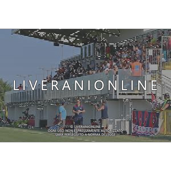 10-7-2022. Cagliari Calcio-Rappresentativa sarda, amichevole pre campionato 2022-2023, presso centro sportivo Asseminello, Assemini, Cagliari. Partita aperta ai tifosi. Foto Salvatore Moi/Aldo Liverani sas. Nella foto: Tifosi Cagliari ©MOI/AGENZIA ALDO LIVERANI SAS
