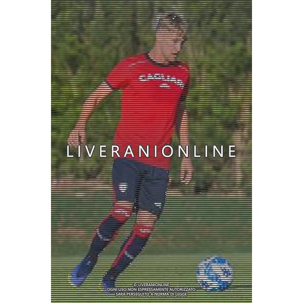 10-7-2022. Cagliari Calcio-Rappresentativa sarda, amichevole pre campionato 2022-2023, presso centro sportivo Asseminello, Assemini, Cagliari. Partita aperta ai tifosi. Foto Salvatore Moi/Aldo Liverani sas. Nella foto: Christos Kourfalidis Csgliari ©MOI/AGENZIA ALDO LIVERANI SAS