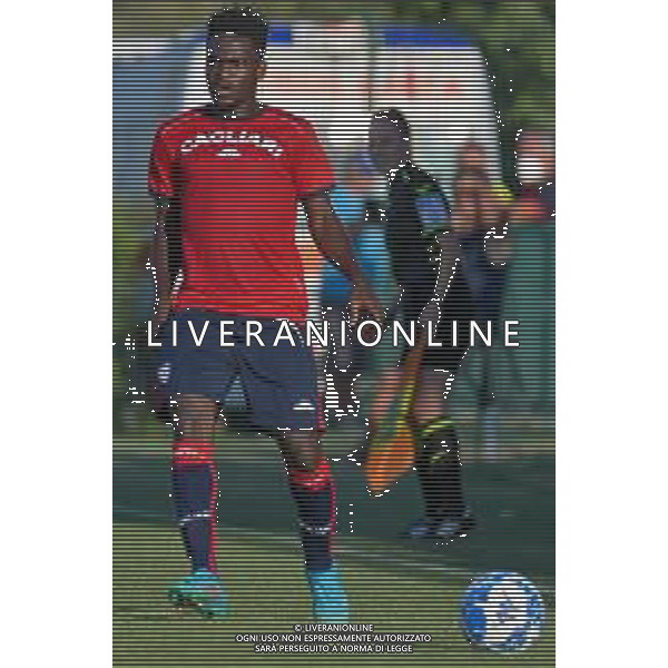 10-7-2022. Cagliari Calcio-Rappresentativa sarda, amichevole pre campionato 2022-2023, presso centro sportivo Asseminello, Assemini, Cagliari. Partita aperta ai tifosi. Foto Salvatore Moi/Aldo Liverani sas. Nella foto: Luvumbo Cagliari ©MOI/AGENZIA ALDO LIVERANI SAS
