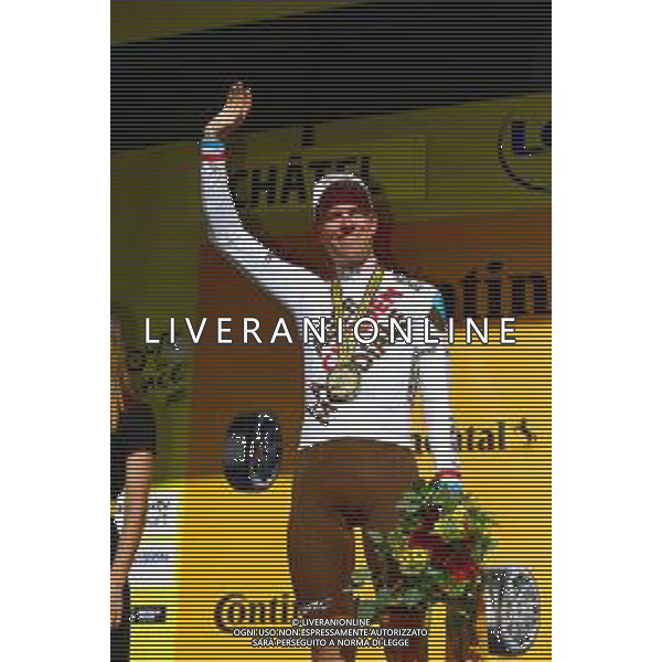 10-07-2022 Tour De France; Tappa 09 Aigle - Chatel; 2022, Ag2r - Citroen; Jungels, Bob; Chatel; ©SIROTTI/AGENZIA ALDO LIVERANI SAS