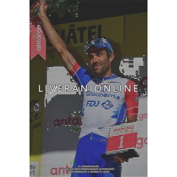 10-07-2022 Tour De France; Tappa 09 Aigle - Chatel; 2022, Groupama - Fdj; Pinot, Thibaut; Chatel; ©SIROTTI/AGENZIA ALDO LIVERANI SAS