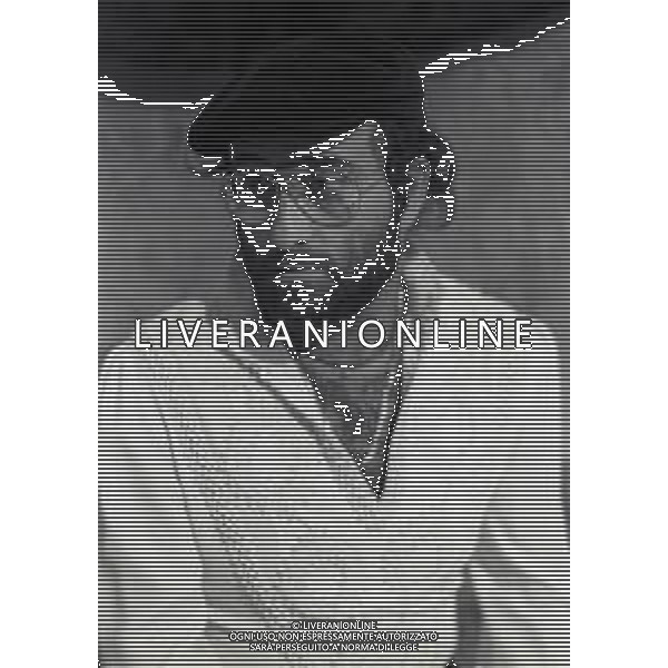 RETROSPETTIVA LUCIO DALLA CANTANTE NELLA FOTO LUCIO DALLA A MILANO NELL\'ANNO 1971  AG ALDO LIVERANI SAS 
