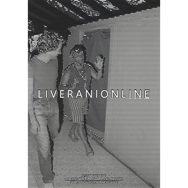 RETROSPETTIVA LUCIO DALLA CANTANTE NELLA FOTO LUCIO DALLA A VIAREGGIO ALA BUSSOLA NELL\'ANNO 1981  AG ALDO LIVERANI SAS 