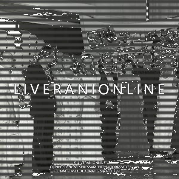 1974 SAINT VINCENT PREMIO "LE GROLLE D\'ORO " NELLA FOTO I PREMIATI DELLA SERATA AG ALDO LIVERANI SAS