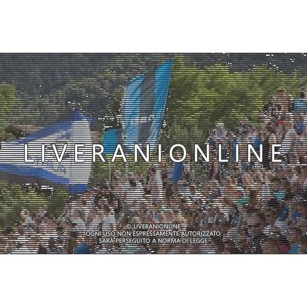 TIFOSI CURVA ATALANTAGiampi - ATALANTA - RAPPRESENTATIVA VALSERIANA AMICHEVOLE PRECAMPIONATO CLUSONE 10.07.2022 NELLA FOTO TIFOSI ATALANTA ©GIAMPIETRI/AGENZIA ALDO LIVERANI SAS