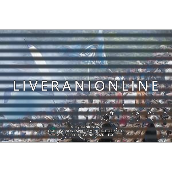 TIFOSI CURVA ATALANTAGiampi - ATALANTA - RAPPRESENTATIVA VALSERIANA AMICHEVOLE PRECAMPIONATO CLUSONE 10.07.2022 NELLA FOTO TIFOSI ATALANTA ©GIAMPIETRI/AGENZIA ALDO LIVERANI SAS