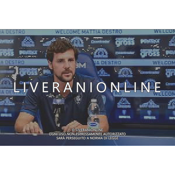 Lisa Guglielmi/LMedia - Presentation of the new Empoli FC player Mattia Destro - italian soccer Serie A match 2022/2023 July 11 2022 - Carlo Castellani stadium Empoli, Italy Presentation of the new Empoli FC player Mattia Destro Photo showing: Mattia Destro (Empoli FC) @Lisa Guglielmi/LiveMedia /AGENZIA ALDO LIVERANI SAS