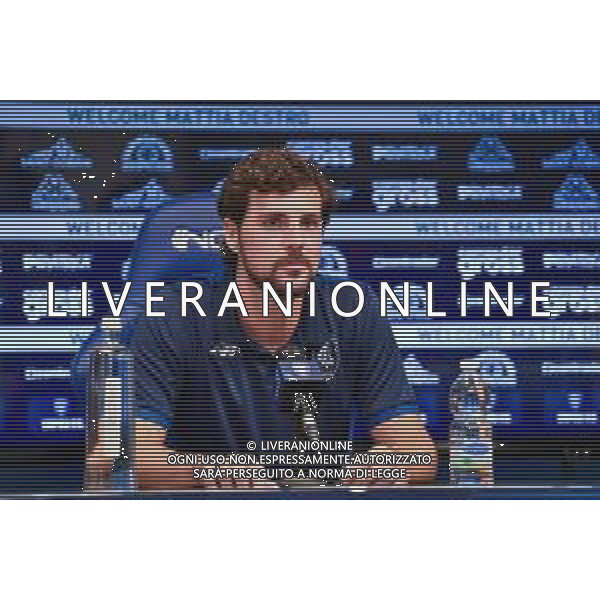 Lisa Guglielmi/LMedia - Presentation of the new Empoli FC player Mattia Destro - italian soccer Serie A match<stagioneSportiva> July 11 2022 - Carlo Castellani stadium Empoli, Italy Presentation of the new Empoli FC player Mattia Destro Photo showing: Mattia Destro (Empoli FC) @Lisa Guglielmi/LiveMedia /AGENZIA ALDO LIVERANI SAS