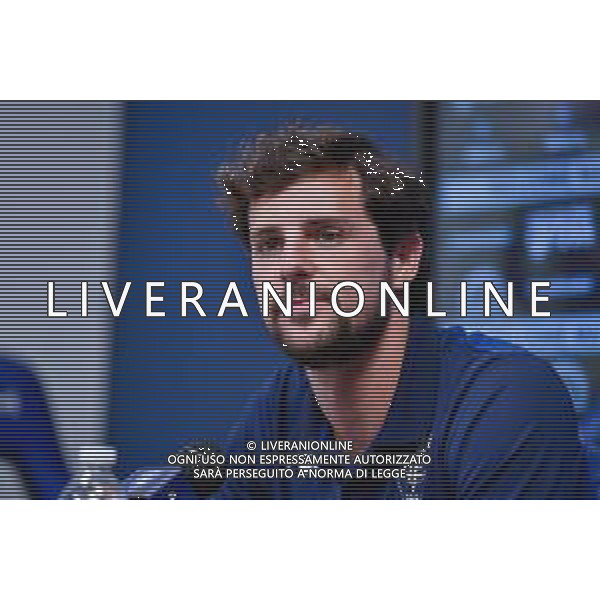 Lisa Guglielmi/LMedia - Presentation of the new Empoli FC player Mattia Destro - italian soccer Serie A match<stagioneSportiva> July 11 2022 - Carlo Castellani stadium Empoli, Italy Presentation of the new Empoli FC player Mattia Destro Photo showing: Mattia Destro (Empoli FC) @Lisa Guglielmi/LiveMedia /AGENZIA ALDO LIVERANI SAS