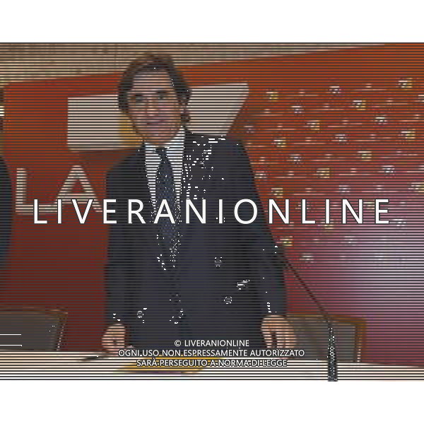 © TVRG Palinsesti La7 nella foto Urbano Cairo Milano 12-07-2022 Presentazione dei palinsesti de La7 per la stagione televisiva 2022-2023 foto Roberto Garavaglia/ag. Aldo Liverani sas/AGENZIA ALDO LIVERANI SAS