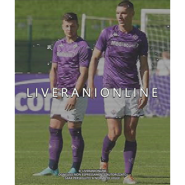 FIORENTINA - REAL VICENZA AMICHEVOLE PRECAMPIONATO A MOENA 12.07.2022 NELLA FOTO Luka Jovic, Nikola Milenkovic ©MOSCA /AGENZIA ALDO LIVERANI SAS
