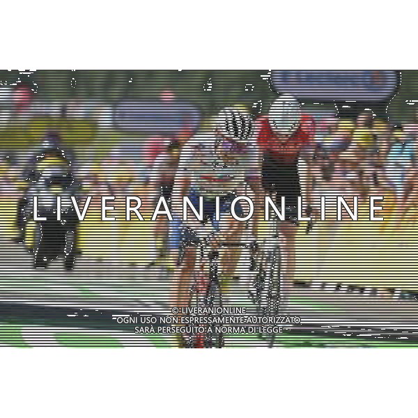 12-07-2022 Tour De France; Tappa 10 Morzine - Megeve; 2022, Totalenergie; Boasson Hagen, Edvald; Megeve; ©SIROTTI/AGENZIA ALDO LIVERANI SAS