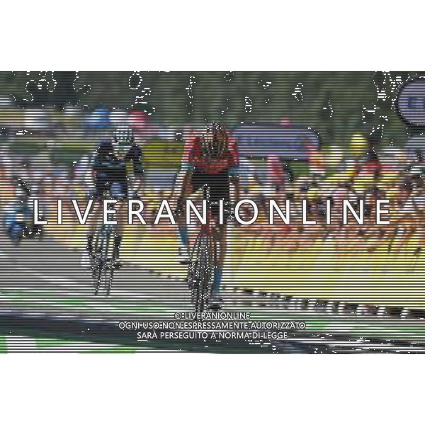 12-07-2022 Tour De France; Tappa 10 Morzine - Megeve; 2022, Bahrain - Victorious; Sanchez Leon, Luis Gil; Megeve; ©SIROTTI/AGENZIA ALDO LIVERANI SAS