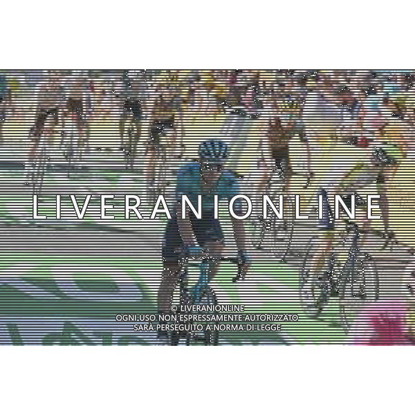 12-07-2022 Tour De France; Tappa 10 Morzine - Megeve; 2022, Astana - Qazaqstan; Lutsenko, Alexey; Megeve; ©SIROTTI/AGENZIA ALDO LIVERANI SAS