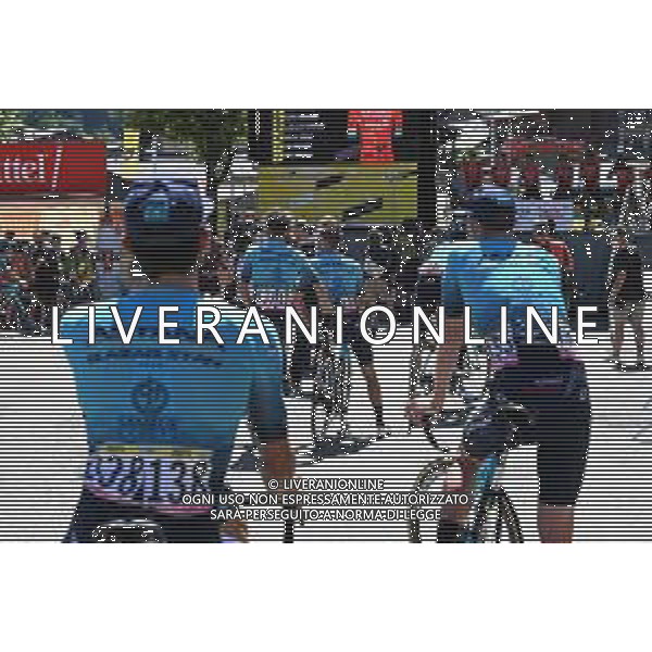 12-07-2022 Tour De France; Tappa 10 Morzine - Megeve; 2022, Astana - Qazaqstan; Morzine; ©SIROTTI/AGENZIA ALDO LIVERANI SAS
