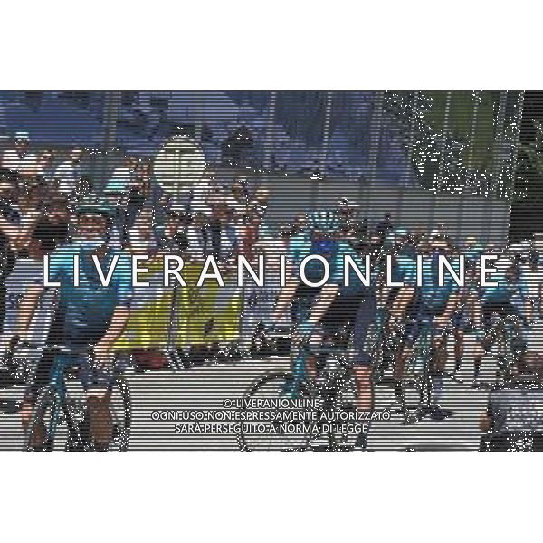 12-07-2022 Tour De France; Tappa 10 Morzine - Megeve; 2022, Astana - Qazaqstan; Morzine; ©SIROTTI/AGENZIA ALDO LIVERANI SAS