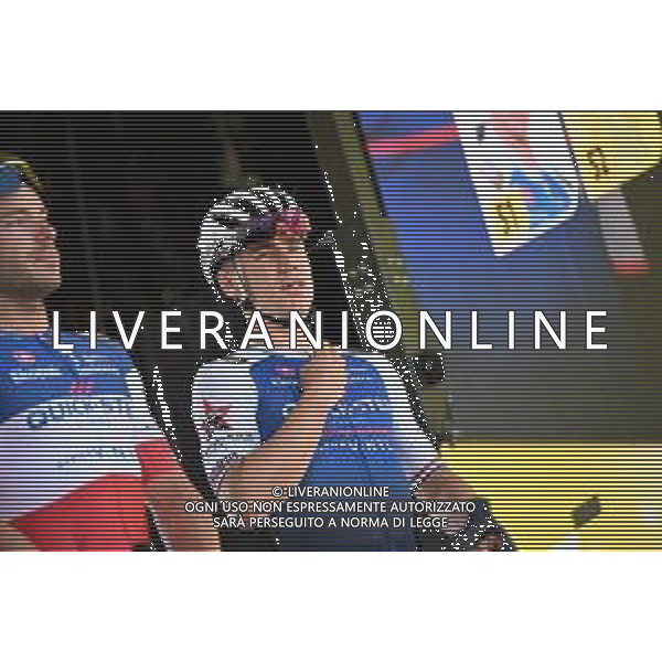 12-07-2022 Tour De France; Tappa 10 Morzine - Megeve; 2022, Quick Step - Alpha Vinyl; Jakobsen, Fabio; Morzine; ©SIROTTI/AGENZIA ALDO LIVERANI SAS