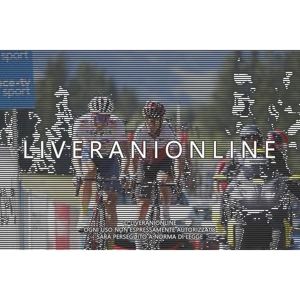 12-07-2022 Tour De France; Tappa 10 Morzine - Megeve; 2022, Totalenergie; 2022, Cofidis; Boasson Hagen, Edvald; Izaguirre, Jon; Megeve; ©SIROTTI/AGENZIA ALDO LIVERANI SAS