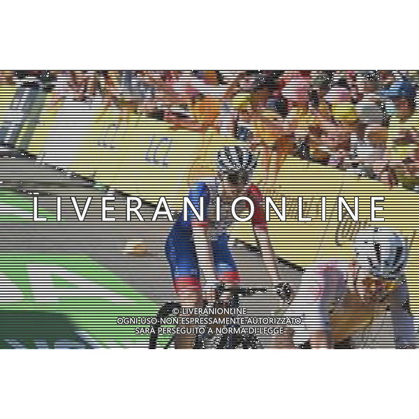 12-07-2022 Tour De France; Tappa 10 Morzine - Megeve; 2022, Groupama - Fdj; Storer, Michale; Megeve; ©SIROTTI/AGENZIA ALDO LIVERANI SAS