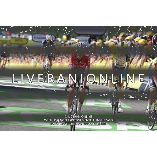 12-07-2022 Tour De France; Tappa 10 Morzine - Megeve; 2022, Arkea - Samsic; Barguil, Warren; Megeve; ©SIROTTI/AGENZIA ALDO LIVERANI SAS