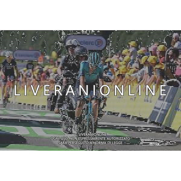 12-07-2022 Tour De France; Tappa 10 Morzine - Megeve; 2022, Astana - Qazaqstan; Dombrowski, Joseph Lloyd; Megeve; ©SIROTTI/AGENZIA ALDO LIVERANI SAS