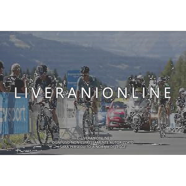 12-07-2022 Tour De France; Tappa 10 Morzine - Megeve; 2022, Movistar; Muhlberger, Gregor; Megeve; ©SIROTTI/AGENZIA ALDO LIVERANI SAS