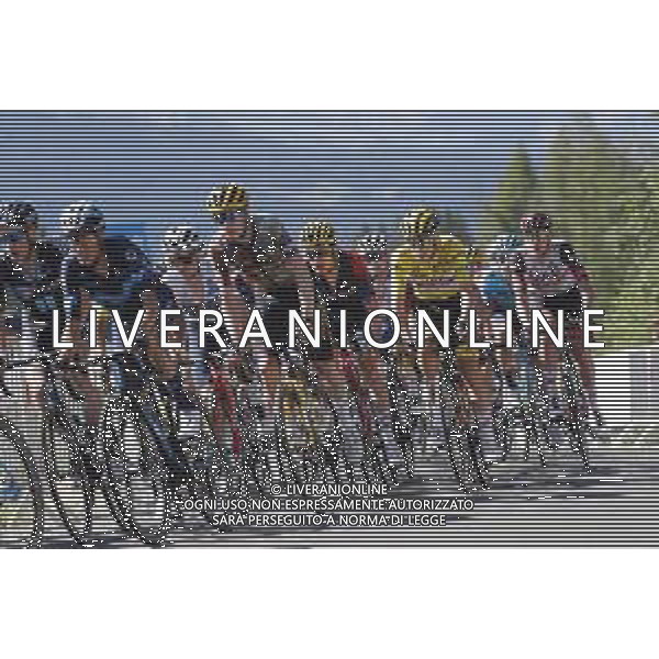 12-07-2022 Tour De France; Tappa 10 Morzine - Megeve; 2022, Jumbo - Visma; 2022, Uae Emirates; Vingegaard, Jonas; Pogacar, Tadej; Megeve; ©SIROTTI/AGENZIA ALDO LIVERANI SAS